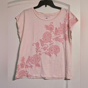 Tommy Hilfiger Light Pink Floral Tee